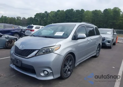 2016 Toyota Sienna Se 8 Passenger from USA, damaged, VIN 5TDXK3DC4GS731438